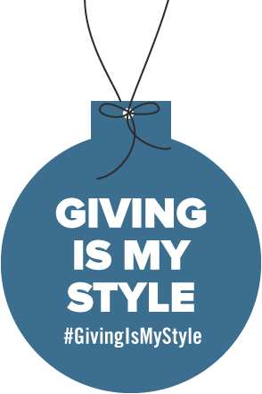 image of giving is my style hangtag